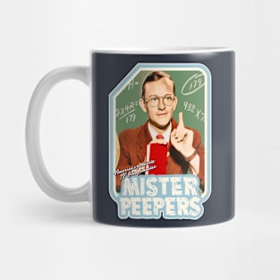 Mister Peepers 50s TV Schoolmaster Mug